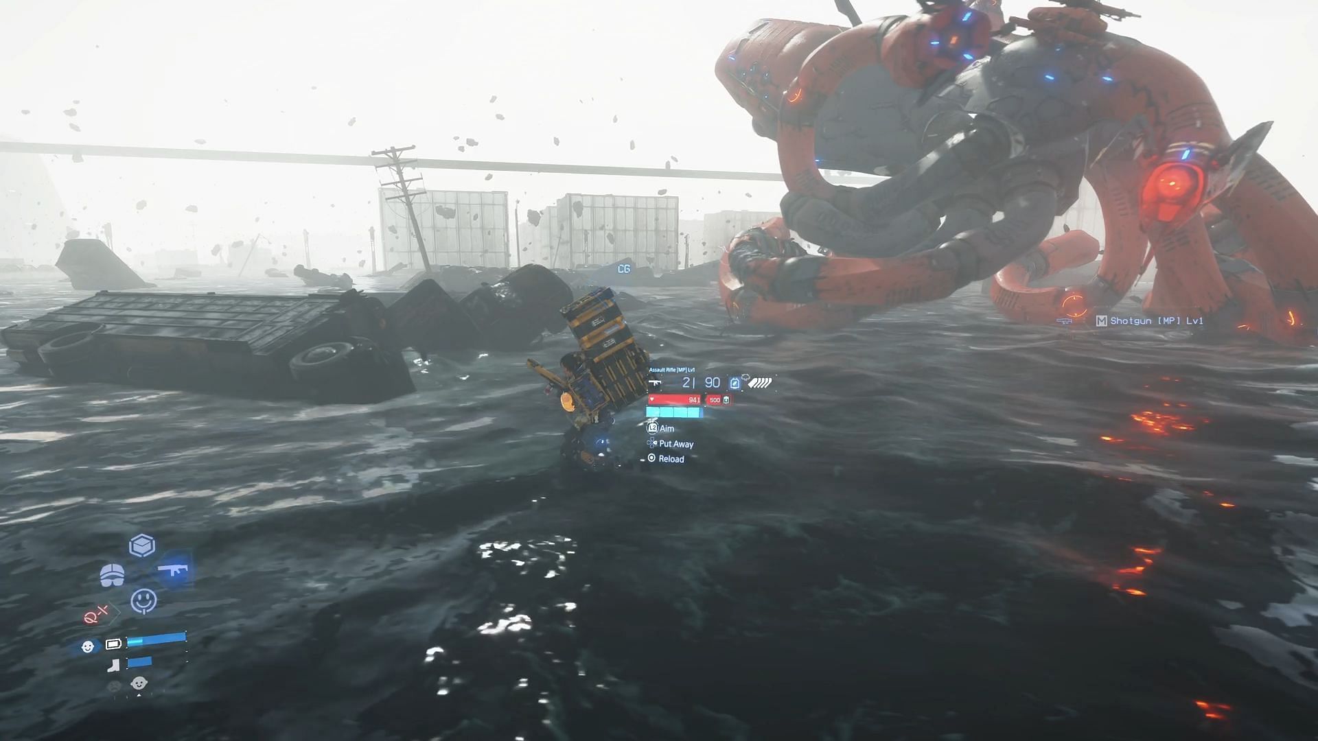 Defeat the Giant Mech (Image via Sony Interactive Entertainment || Sportskeeda)